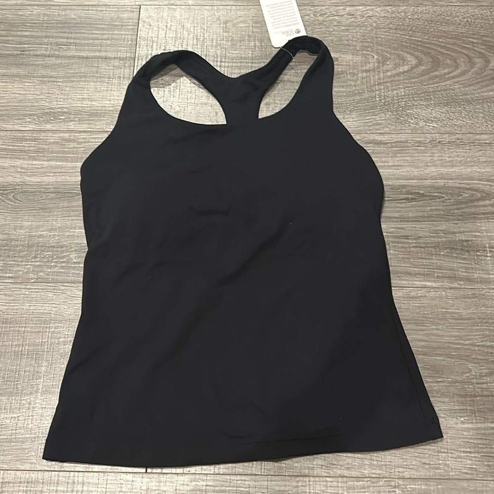 black tank top